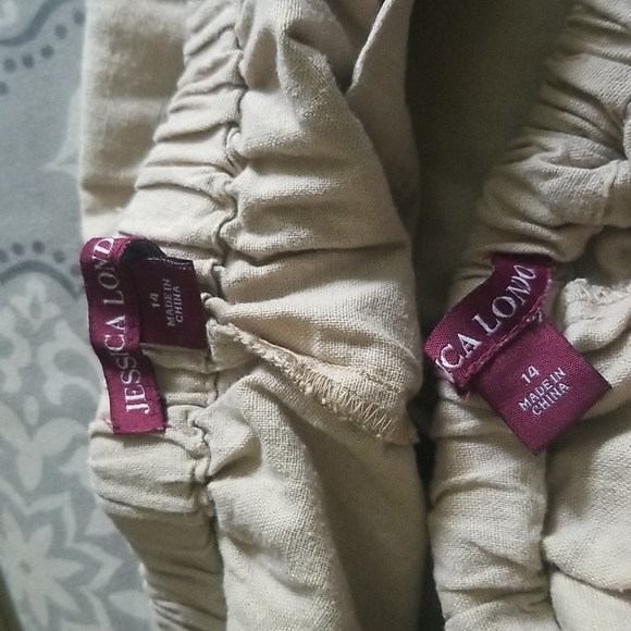 Linen Blend Pants - Picture 3 of 3